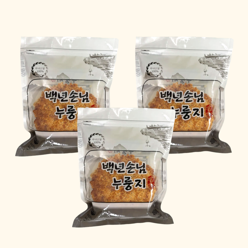 백년손님 국산 100% 가마솥 누룽지 450g