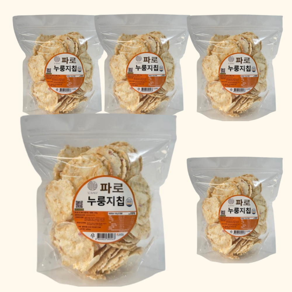 고대곡물 누룽지 과자 파로누룽지칩200g