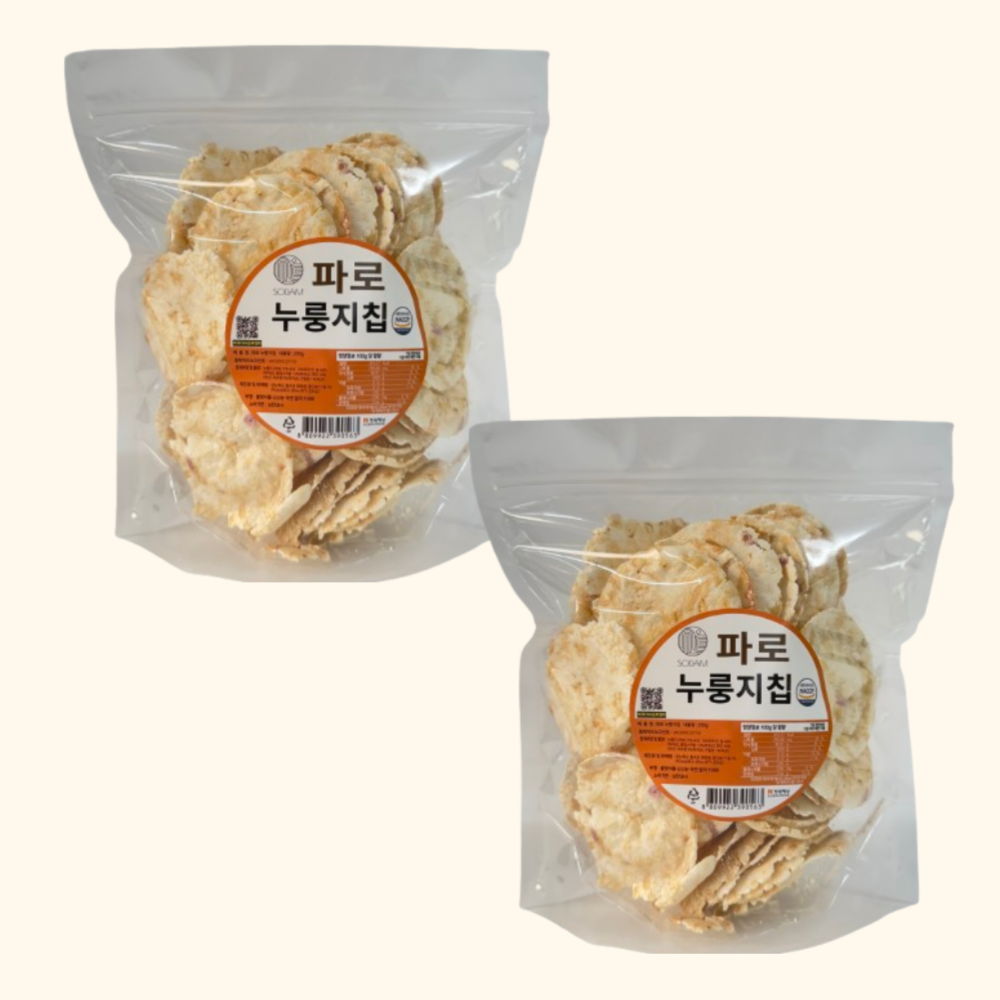 고대곡물 누룽지 과자 파로누룽지칩200g
