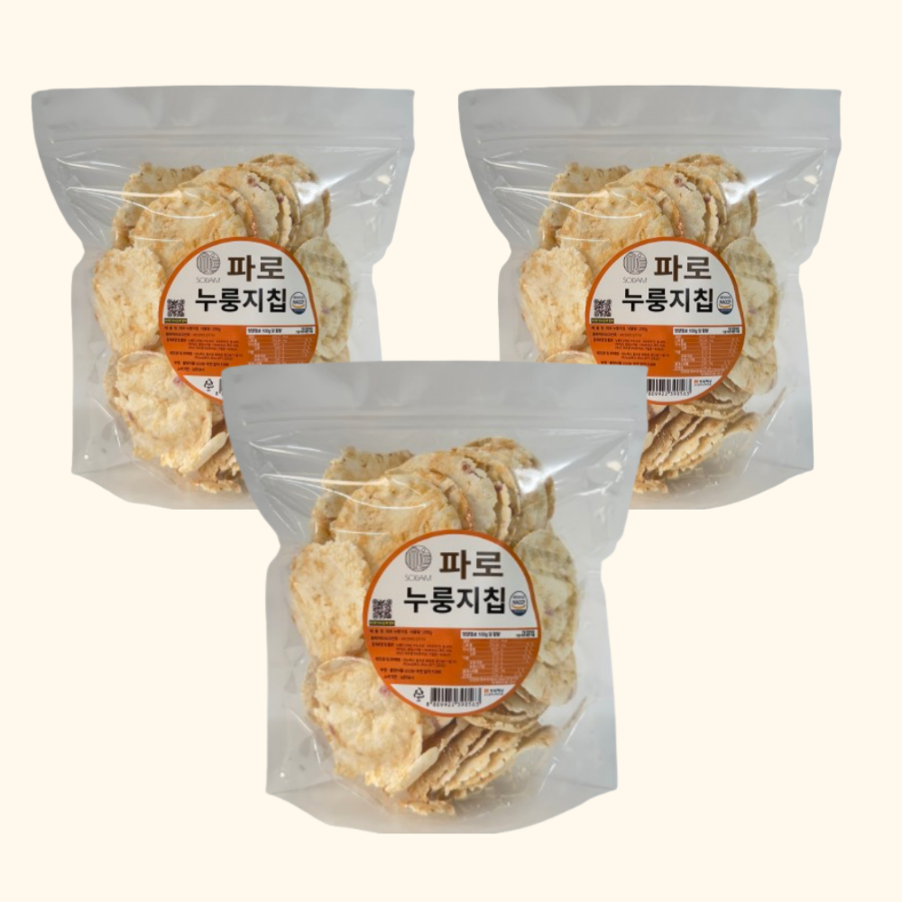 고대곡물 누룽지 과자 파로누룽지칩200g