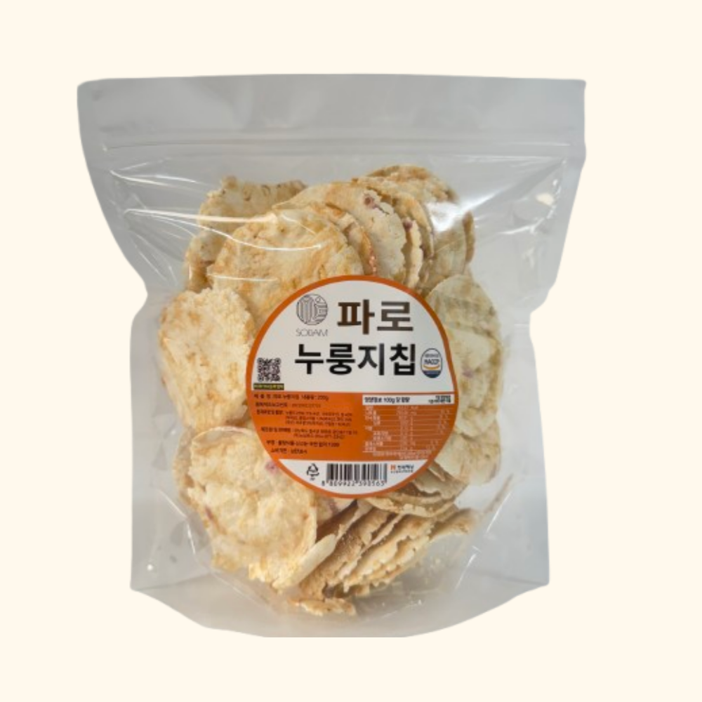 고대곡물 누룽지 과자 파로누룽지칩200g
