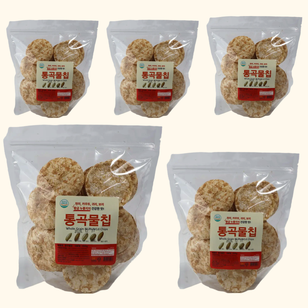 건강한 통곡물이 듬뿍~ 건강간식 통곡물칩200g