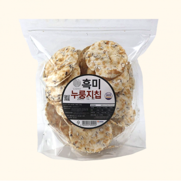 고소한 누룽지 과자 흑미누룽지칩200g