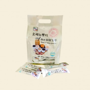 고소한 오곡누룽지 미숫가루 스틱형 600g (20g x 30봉)