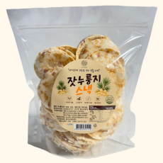 고소한 잣이 듬뿍~ 건강간식 잣 누룽지 스낵 200g